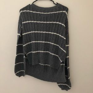 AEO tie open back sweater
